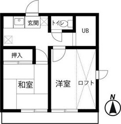 ハイム２１の物件間取画像